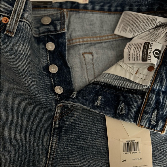 Levi's High Rise Blue Jeans - Picture 3 of 4